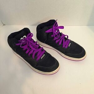 Jordan Air Jordan 820183-008 Black/Purple High Top Lace-Up Youth 7